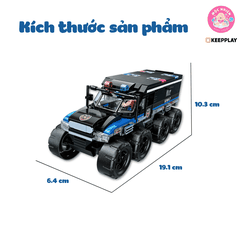 Đồ chơi lắp ráp xếp hình Keepplay 11023 - Đội đặc nhiệm chống khủng bố (364 chi tiết)