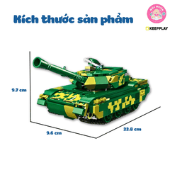 Đồ chơi lắp ráp, xếp hình Keepplay 25002 - Tấn công mạnh (289 chi tiết)