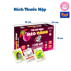 Board game - Thẻ bài Mèo Oẳng-Mèo Zombie-của Foxi Toy - Trò chơi gia đình-bạn bè-hấp dẫn-kịch tính