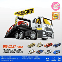 Đồ chơi mô hình MEET HOT MH-656 - Xe chở siêu xe