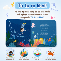 Sách thơ - Bộ Việt Nam quê mình 3 cuốn Bồi cứng tái bản cho bé 0-6 tuổi - Lionbooks