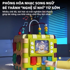 Đồ chơi Montessori khối hoạt động học và chơi Goodway