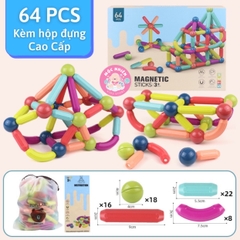 Đồ chơi xếp hình nam châm que Magnetic Sticks