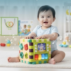 Đồ chơi Montessori khối hoạt động học và chơi Goodway