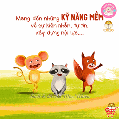 Bộ 04 cuốn sách bồi cứng - Tự lập hạnh phúc (Dành cho bé từ 1 tuổi) - Lionbooks