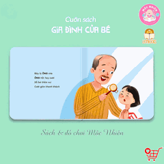 Bộ sách đầu tiên của bé 5 cuốn bồi cứng - Sách thơ cho bé sơ sinh, 0-6 tháng, 1 tuổi, em bé tập nói phát triển vốn từ - Lionbooks