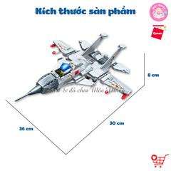 Đồ chơi lắp ráp xếp hình Qman 22017 - Máy bay do thám (295 chi tiết)