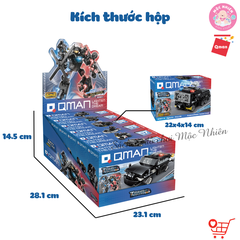 Đồ chơi lắp ráp xếp hình Robot Qman 41107 - Biệt đội cảnh sát (741 mảnh ghép)