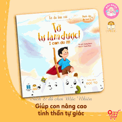Bộ 03 cuốn sách song ngữ Anh Việt - Tớ đã lớn rồi - Lionbooks