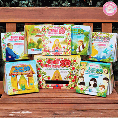 Hộp Sách dựng hình 3D - Những câu chuyện cổ tích hay nhất (7 cuốn) - Đinh Tị Books