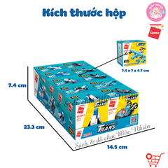Đồ chơi lắp ráp xếp hình 10 trong 1 Qman 42104 - Biệt đội biến hình