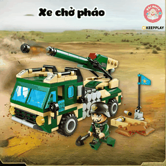 Đồ chơi lắp ráp, xếp hình Keepplay 25001 - Biệt đội vì hòa bình (896 chi tiết)