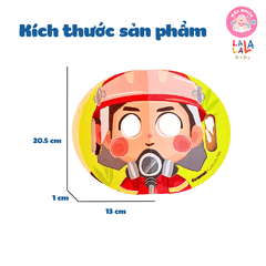 Combo 02 cuốn Sách ú oà Peek a boo Ai đây nhỉ thú vị - kích thích trí tưởng tượng phát triển khả năng ghi nhớ Lalala baby