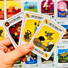 Board game - Thẻ bài Mèo Oẳng-Mèo Zombie-của Foxi Toy - Trò chơi gia đình-bạn bè-hấp dẫn-kịch tính