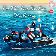 Đồ chơi lắp ráp xếp hình Qman 22016 - Biệt đội sấm sét (746 chi tiết) - Dành cho bé từ 6 tuổi