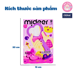 Đồ chơi Sticker dán móng tay cho bé Mideer Nail stickers 4 mẫu miếng dán cho bé gái