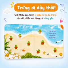 Bộ 02 cuốn sách Bồi cứng - Muôn điều kì diệu Phần 1 (Trứng ơi dậy thôi và Bú ti bú tí) - Lionbooks