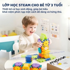 Đồ chơi lắp ghép bánh răng Mideer MD1676
