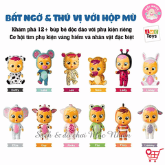 Hộp mù Búp bê mini Cry Babies Magic Tears Series 1 IMC Toys - búp bê barbie cho bé gái