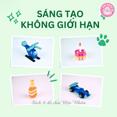 Bộ xếp hình sáng tạo 1000 chi tiết - Creative Building Blocks 8528 - Toys&Joys