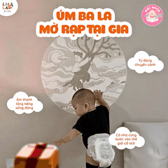 Combo Máy chiếu kể chuyện Lala Story Cinema Bộ tiêu chuẩn và Set cổ tích tiếng Việt  - Lalala baby