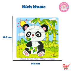 Tranh Ghép Gỗ - Tranh Ghép 9 Miếng Giúp Bé Rèn Luyện Tư Duy Sáng Tạo (nhiều mẫu)