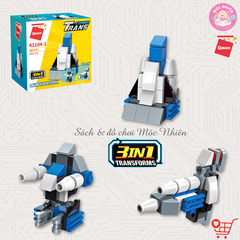 Đồ chơi lắp ráp xếp hình 10 trong 1 Qman 42104 - Biệt đội biến hình