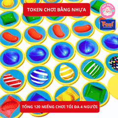 Đồ chơi Boardgame Candy Crush - Hiệu Foxi - Đồ chơi phát triển tư duy, tăng trí nhớ, dễ chơi, vui nhộn