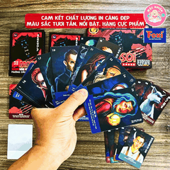 Board game Bài Ma Sói Săn Đêm Việt hóa Foxi - Werewoft-80 lá-78 lá tặng 2 thẻ mở rộng - Thẻ in siêu dày