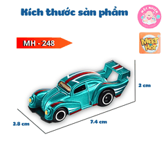 Đồ chơi mô hình MEET HOT - Siêu xe đua (MH-247 và MH-248) - Giao màu ngẫu nhiên