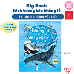 Big Book 168N - Cuốn sách khổng lồ về các loài động vật biển - Đinh Tị Books