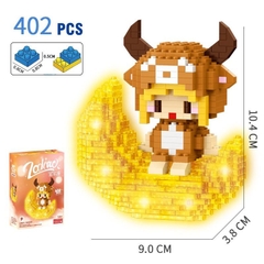 Lego mini 3D - 12 cung hoàng đạo - Có phát sáng