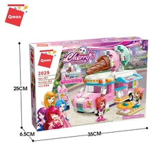 Đồ chơi lắp ráp, xếp hình Qman 2029 - Xe kem (388 Mảnh Ghép) - Dành cho bé từ 6 tuổi