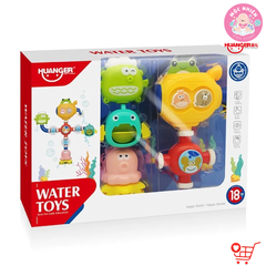 Đồ Chơi Nhà Tắm HUANGER Water Toys HE8070 - Robot Động Vật Biển Phun Nước Cho Bé Từ 18 Tháng Tuổi
