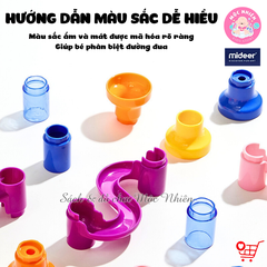 Đồ chơi lắp ghép mê cung đường bóng Mideer Track Ball Blocks - Crossing the Maze MD2264