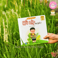 Bộ 04 cuốn sách - Cảm xúc của con - Lionbooks