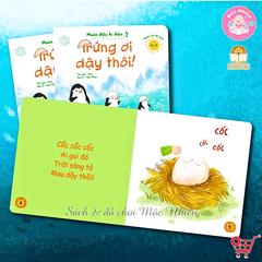 Bộ 02 cuốn sách - Muôn điều kì diệu Phần 1 (Trứng ơi dậy thôi và Bú ti bú tí) - Lionbooks