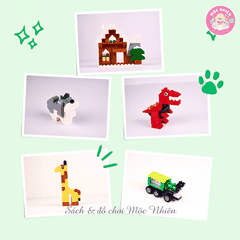 Bộ xếp hình sáng tạo 1000 chi tiết - Creative Building Blocks 8528 - Toys&Joys