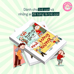 Hộp quà Tết tưng bừng cho bé độ tuổi 5+ gồm sách và set đồ chơi dân gian Ô ăn quan