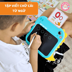 Máy Đọc Viết LalaTalk - Máy Đọc Thẻ Song Ngữ Anh Việt Có Phát Nhạc Kết Hợp Bảng Viết Tự Xóa Thông Minh Lalala Baby