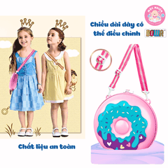 Đồ chơi nhập vai Bowa 8154 - Túi đeo trang điểm 23 chi tiết