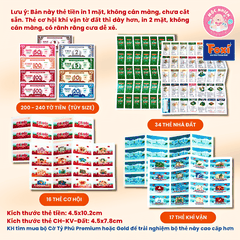 Bộ Cờ Tỷ Phú Việt Nam Plus 34 tỉnh thành (có nam châm) - Chiến lược kinh doanh chơi nhóm bạn 4 và 6 người - Hiệu Foxi