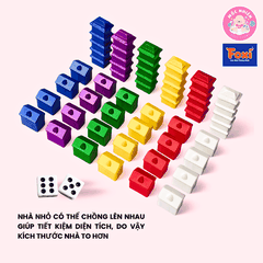 Đồ chơi Cờ Tỷ Phú Chủ Đề Vòng Quanh Thế Giới Size Lớn - Cờ Tỉ Phú Đồ Chơi Trí Tuệ Trẻ Em - Hiệu Foxi