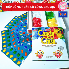 Đồ chơi Boardgame Candy Crush - Hiệu Foxi - Đồ chơi phát triển tư duy, tăng trí nhớ, dễ chơi, vui nhộn