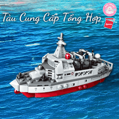 Đồ chơi lắp ráp xếp hình Qman 22016 - Biệt đội sấm sét (746 chi tiết) - Dành cho bé từ 6 tuổi