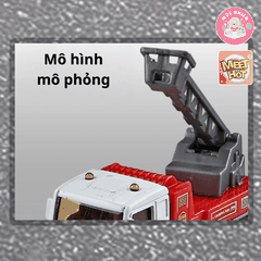 Đồ chơi mô hình MEET HOT MH-261 - Bộ 3 xe cứu hỏa