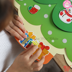 LalaXmas Tree - Cây thông Noel 3D bóc dán - Lalala Baby
