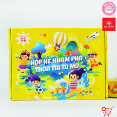 Hộp Hè Khám Phá, Thỏa Trí Tò Mò – Mở Ra Thấy Mùa Hè (cho trẻ 3 - 6 tuổi)