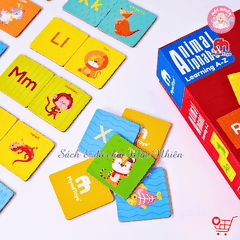 Đồ Chơi Giáo Dục - Bộ Xếp Hình MyndToys Animal Alphabet (Learning A-Z) Dành Cho Các Bé Trên 2 Tuổi