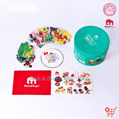 Đồ chơi xếp hình puzzle Myndtoys - Link ‘n’ Learn – Wonderful Planet dành cho bé từ 3,5 tuổi
